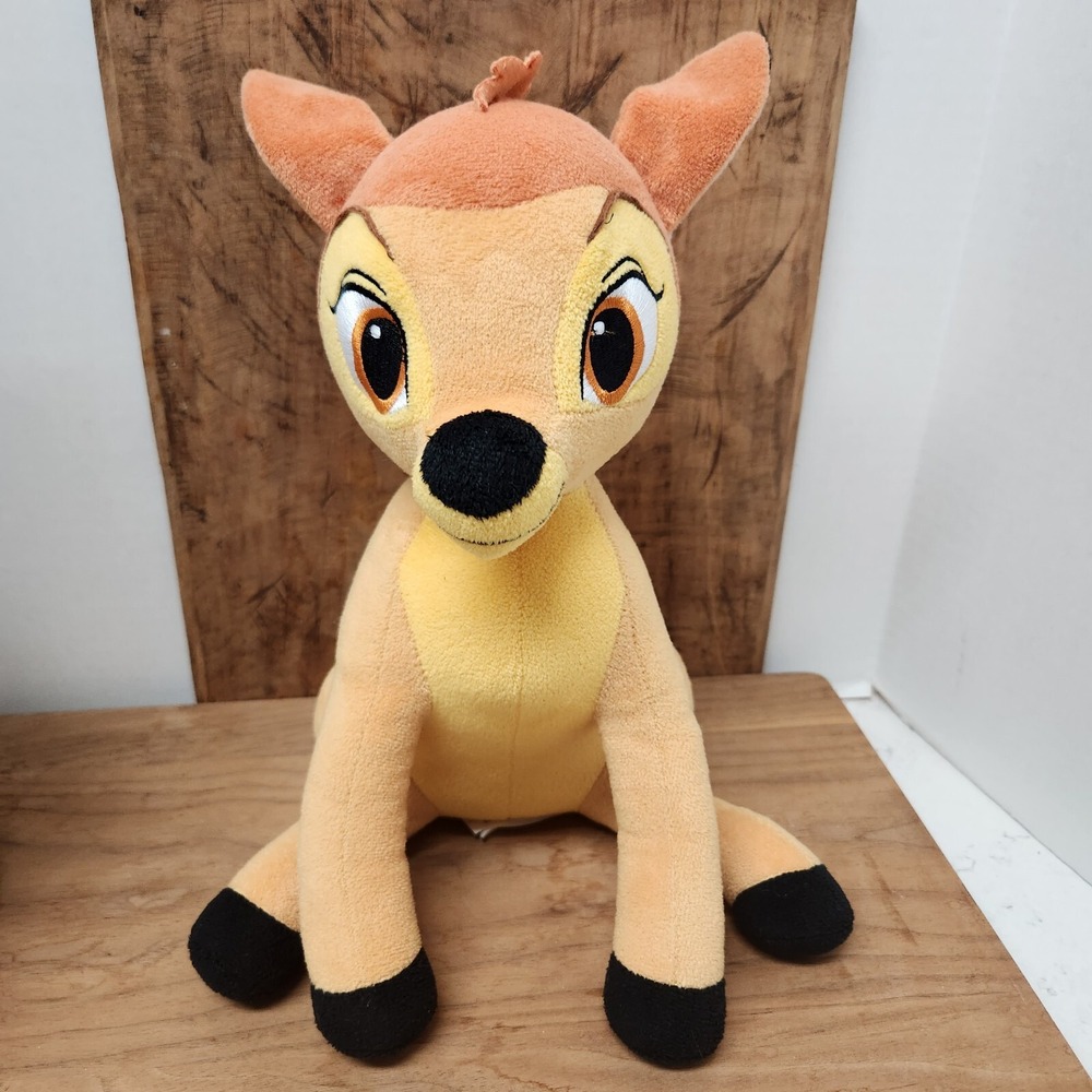 WALT DISNEY Bambi 12" Stuffed Plush Toy Nice Condition